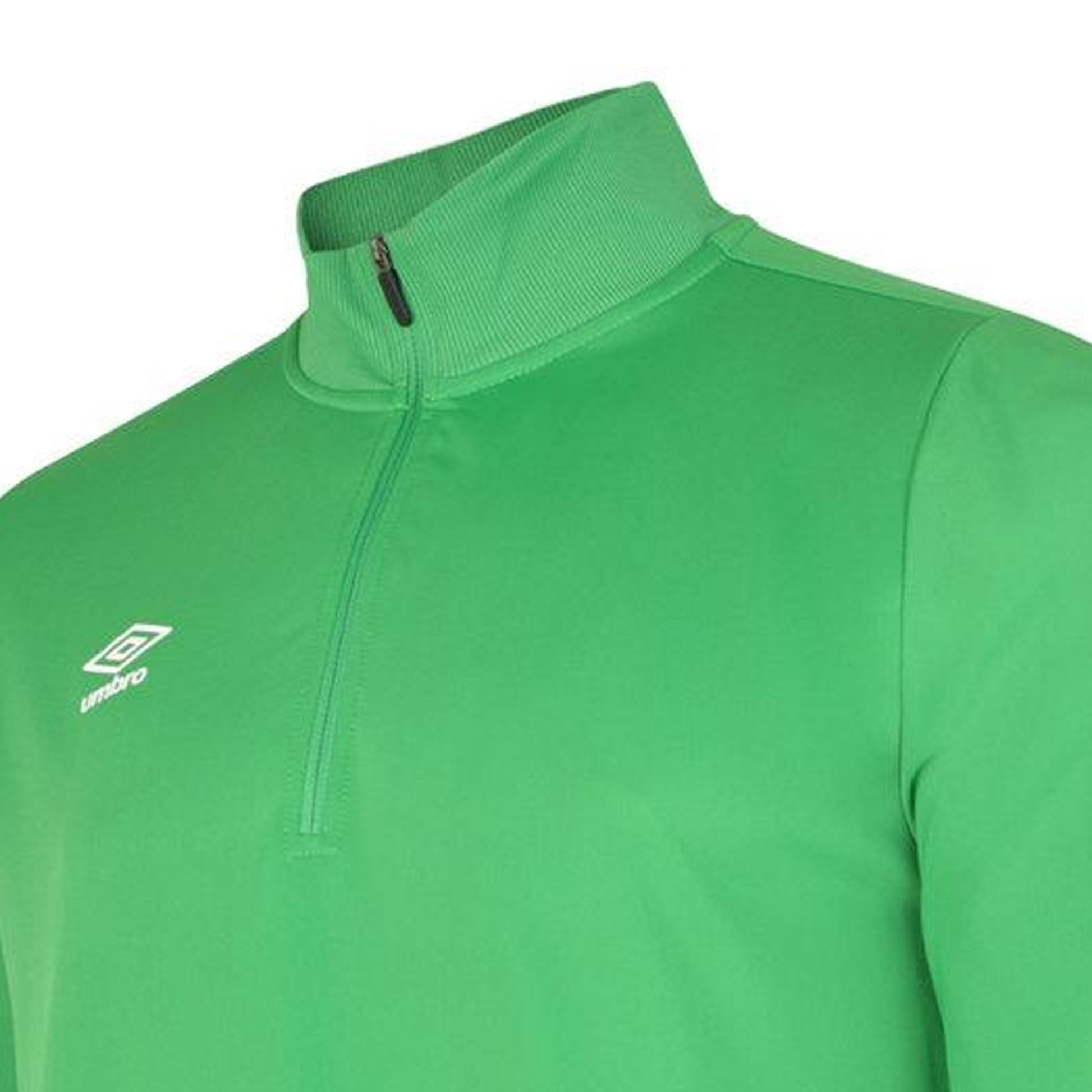 Emerald - Lifestyle - Umbro Mens Club Essential Half Zip Sweatshirt