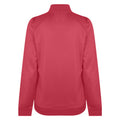 New Claret - Back - Umbro Mens Club Essential Half Zip Sweatshirt