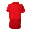 Vermillion-Jester Red - Side - Umbro Childrens-Kids Polyester Polo Shirt