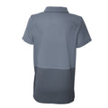 Carbon-Black - Side - Umbro Childrens-Kids Polyester Polo Shirt
