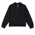 Black - Front - Umbro Womens-Ladies Core Half Zip Sweatshirt