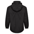 Black - Back - Umbro Mens Club Essential Waterproof Jacket
