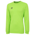 Green Gecko - Front - Umbro Boys Club Long-Sleeved Jersey
