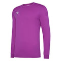 Purple Cactus - Front - Umbro Boys Club Long-Sleeved Jersey