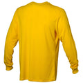 Yellow - Back - Umbro Boys Club Long-Sleeved Jersey