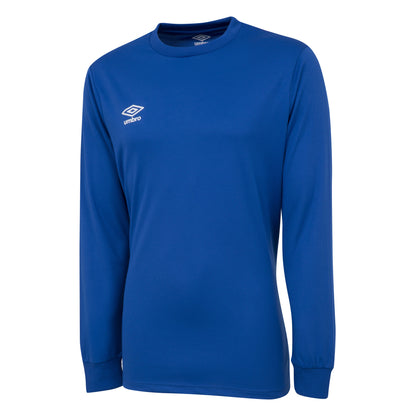 Royal Blue - Front - Umbro Boys Club Long-Sleeved Jersey