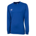 Royal Blue - Front - Umbro Boys Club Long-Sleeved Jersey