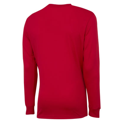 Vermillion - Back - Umbro Boys Club Long-Sleeved Jersey