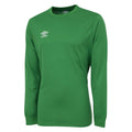 Emerald - Front - Umbro Boys Club Long-Sleeved Jersey