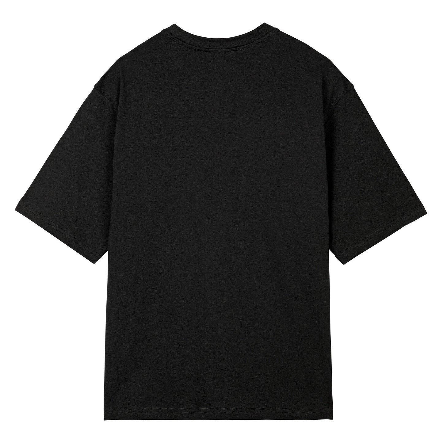 Black - Back - Umbro Mens Oversized Sports T-Shirt