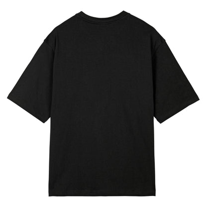 Black - Back - Umbro Mens Oversized Sports T-Shirt