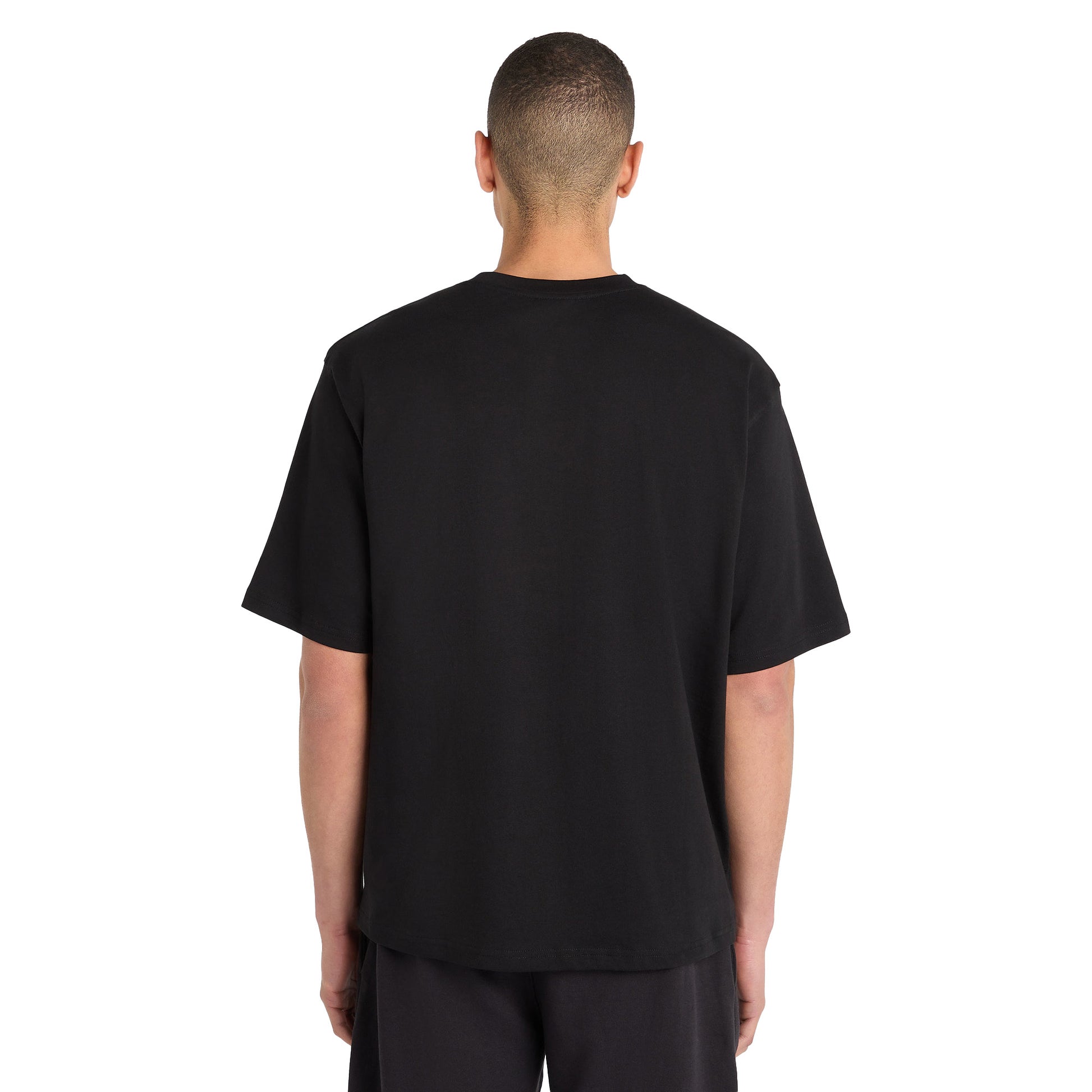 Black - Pack Shot - Umbro Mens Oversized Sports T-Shirt