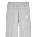 Grey Marl-White - Side - Umbro Womens-Ladies Core Straight Leg Jogging Bottoms