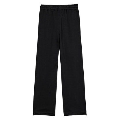 Black - Back - Umbro Womens-Ladies Core Straight Leg Jogging Bottoms
