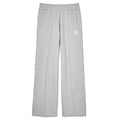 Grey Marl-White - Front - Umbro Womens-Ladies Core Straight Leg Jogging Bottoms