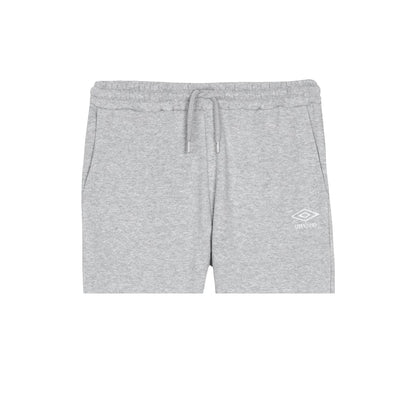 Grey Marl-White - Side - Umbro Womens-Ladies Core Jogging Bottoms