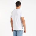 White - Back - Umbro Mens Line Out England Rugby T-Shirt
