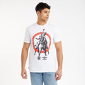 White - Lifestyle - Umbro Mens Line Out England Rugby T-Shirt