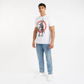 White - Pack Shot - Umbro Mens Line Out England Rugby T-Shirt