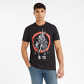 Black - Lifestyle - Umbro Mens Line Out England Rugby T-Shirt