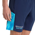 Peacoat-Diva Blue - Side - Umbro Mens ´23 Woven Williams Racing Shorts