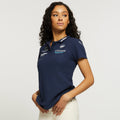 Peacoat - Side - Williams Racing Womens-Ladies Umbro Polo Shirt