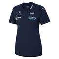 Peacoat - Front - Williams Racing Womens-Ladies Umbro Polo Shirt
