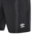 Black - Side - Umbro Childrens-Kids Club Essential Training Shorts