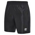 Black - Front - Umbro Childrens-Kids Club Essential Training Shorts