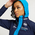 Peacoat-Diva Blue - Side - Umbro Womens-Ladies ´23 Williams Racing Performance Jacket