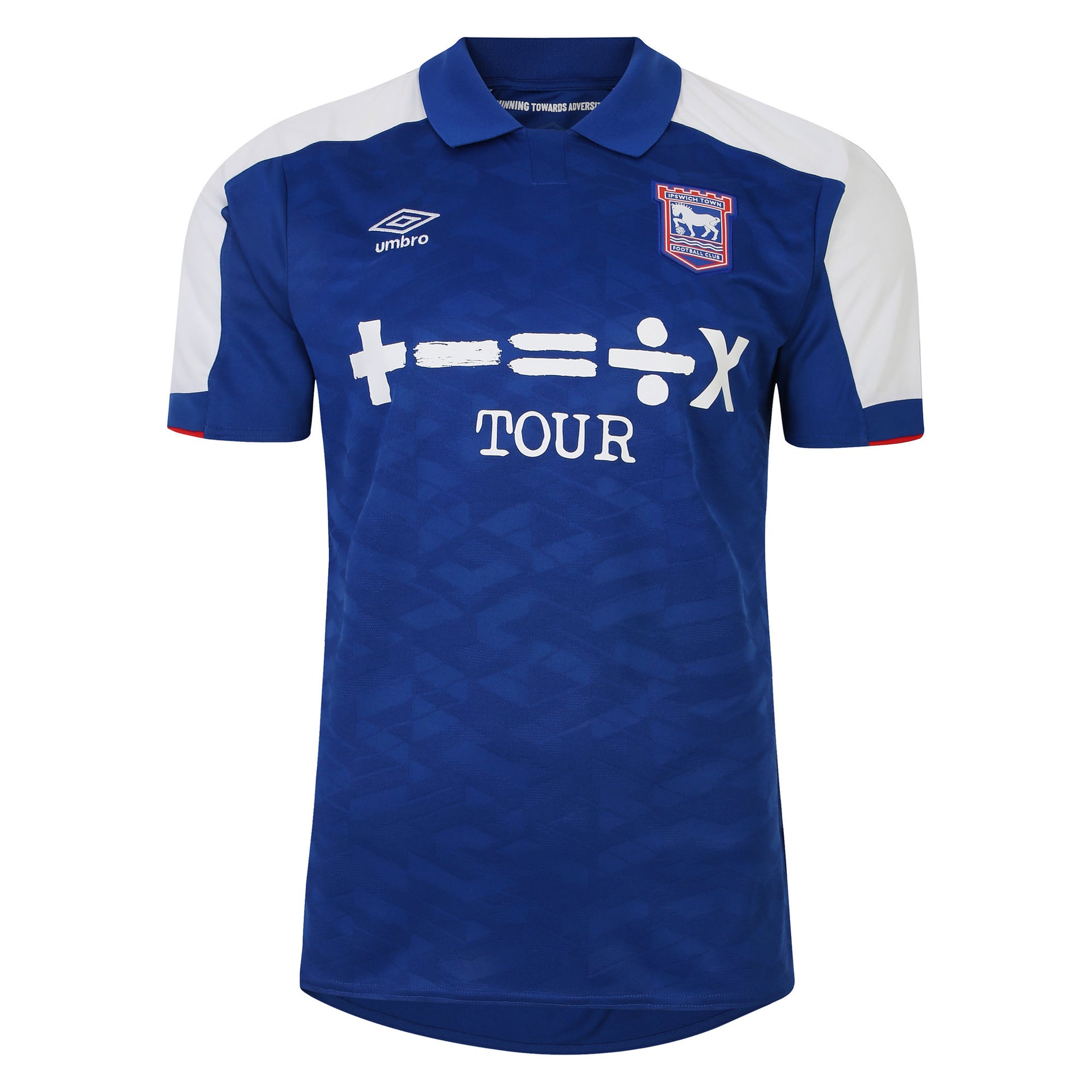 Umbro Mens 23/24 Ipswich Town FC Home Jersey – Universal