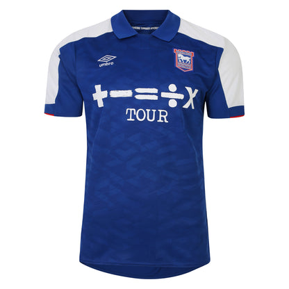 Blue-White - Front - Umbro Mens 23-24 Ipswich Town FC Home Jersey