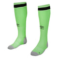 Green-Black - Front - Umbro Unisex Adult 23-24 Forest Green Rovers FC Home Socks