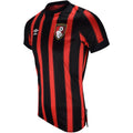 Black-Red - Side - Umbro Childrens-Kids 23-24 AFC Bournemouth Home Jersey