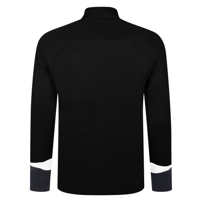 Black-White-Carbon - Back - Umbro Mens Total Training Track Jacket