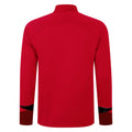 Vermillion-Biking Red-Black - Back - Umbro Mens Total Training Track Jacket