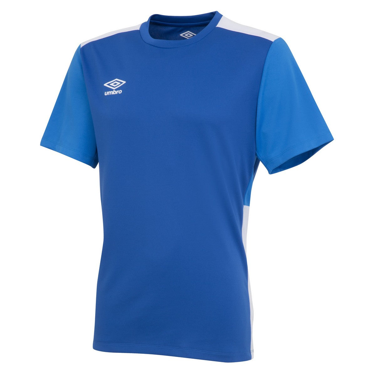 Royal Blue-French Blue-White - Front - Umbro Mens Contrast Training Jersey