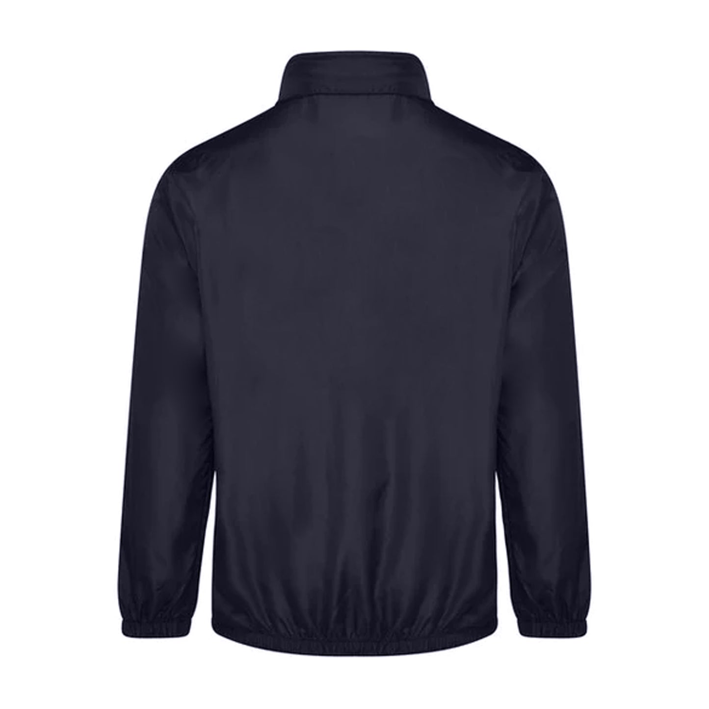 Dark Navy-White - Back - Umbro Childrens-Kids Club Essential Bonded Jacket