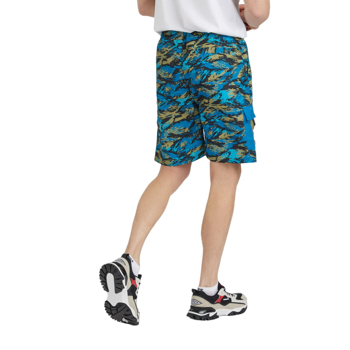 Black-Scuba - Back - Umbro Mens Resort Beach Swim Shorts