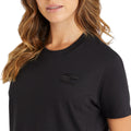 Black - Side - Umbro Womens-Ladies Core Classic T-Shirt
