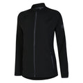 Black-Carbon - Front - Umbro Womens-Ladies Pro Training Woven Jacket