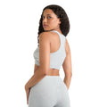 Grey Marl-White - Back - Umbro Womens-Ladies Core Logo Sports Bra