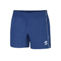 Navy - Front - Umbro Childrens-Kids Training Rugby Shorts
