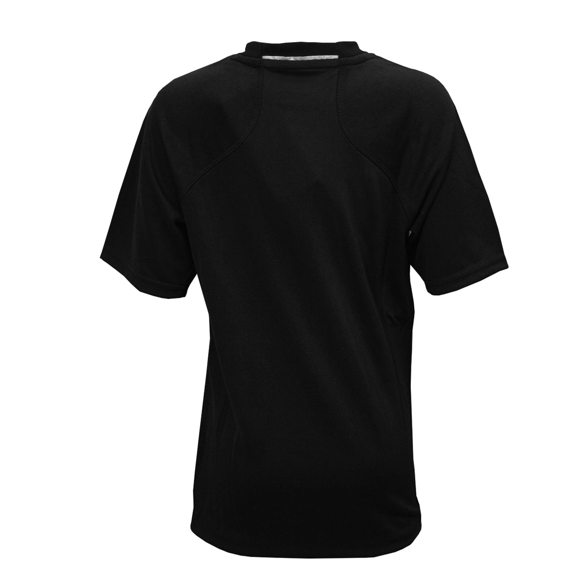 Black - Side - Umbro Childrens-Kids Raglan Rugby Drill Top