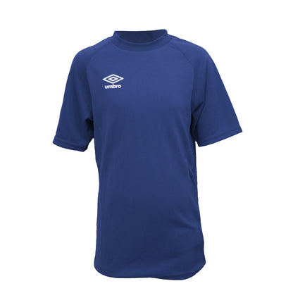 Navy - Back - Umbro Childrens-Kids Raglan Rugby Drill Top