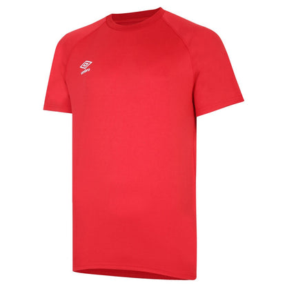 Vermillion - Front - Umbro Childrens-Kids Raglan Rugby Drill Top
