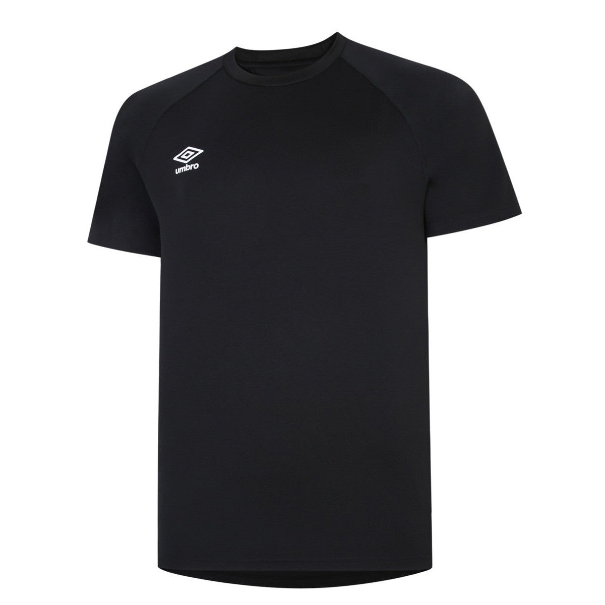 Black - Front - Umbro Childrens-Kids Raglan Rugby Drill Top