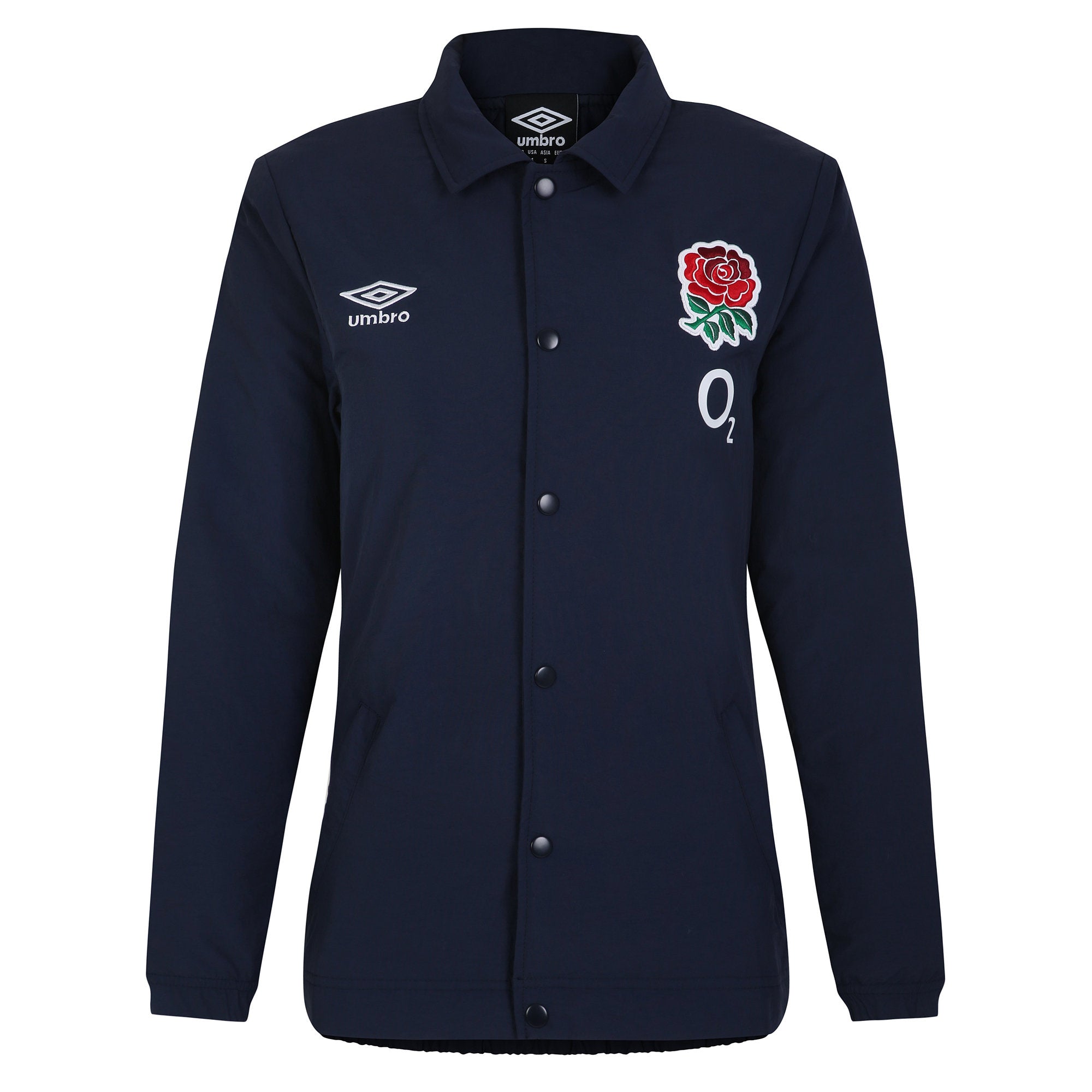 Umbro Womens/Ladies 23/24 England Rugby Coach Jacket – Universal