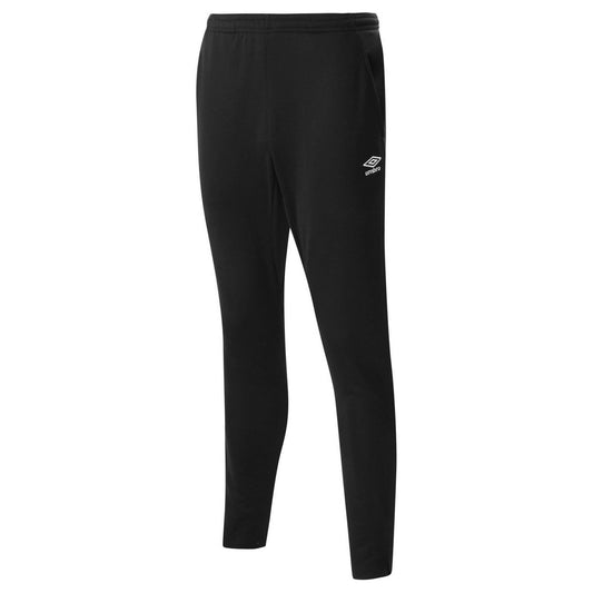 Black - Front - Umbro Mens Tapered Jogging Bottoms