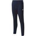Navy - Front - Umbro Childrens-Kids Woven Tapered Jogging Bottoms